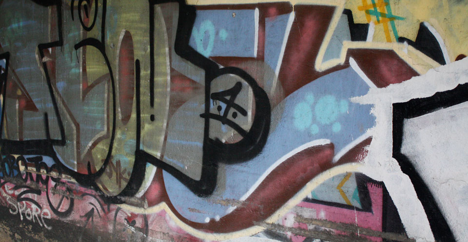 Graffiti bottom of image